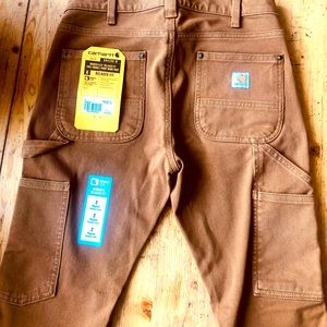 Carhartt women’s rugged flex twill work pants, size 2. NWT.
